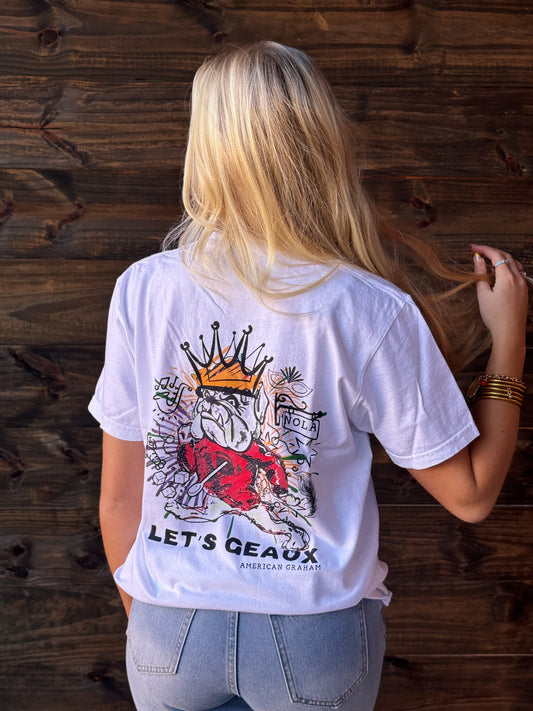 Let's Geaux, Limited Edition Sugar Bowl Artisan Graphic T-Shirt