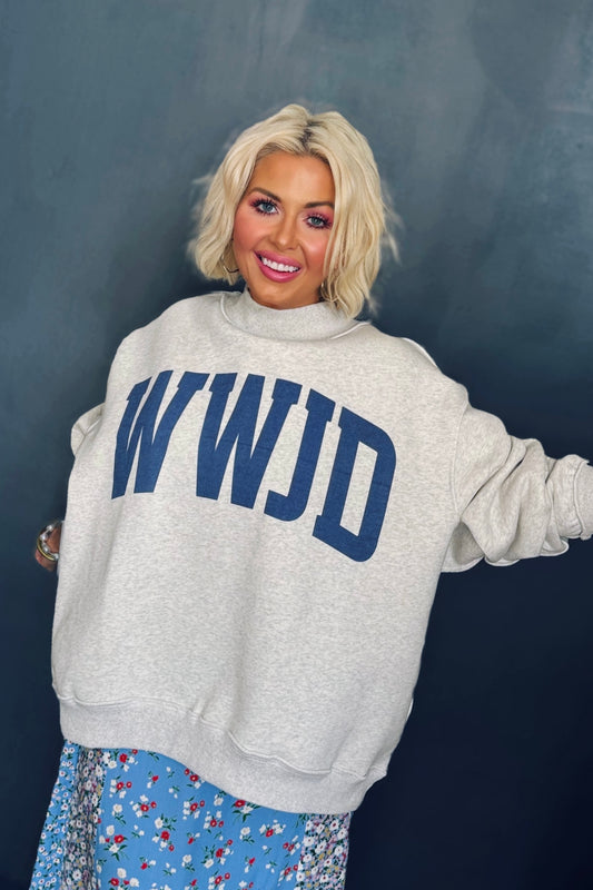 Christian Graphic Reversible Mock Neck Sweatshirt - American Graham Apparel