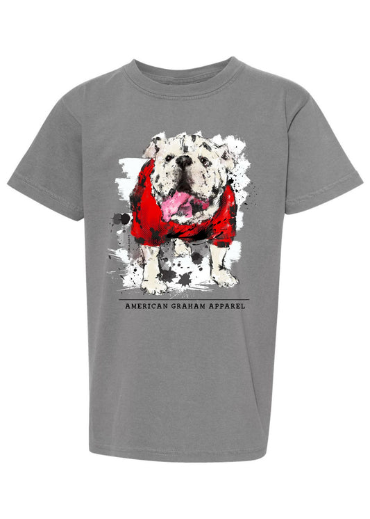 YOUTH Here comes the BOOM bulldog comfort tee