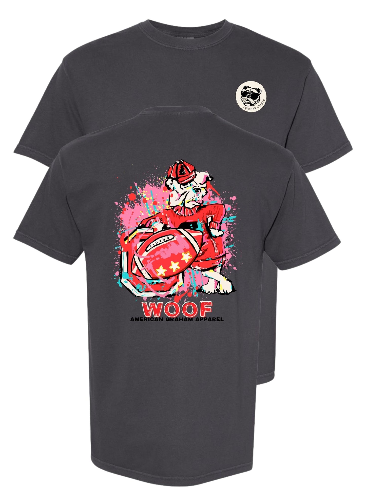 PREORDER: WOOF Comfort Colors Artisan Bulldog Graphic T-Shirt