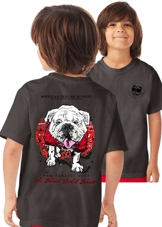 PREORDER: We Bleed Red & Black Youth Comfort Colors® Graphic T-Shirt
