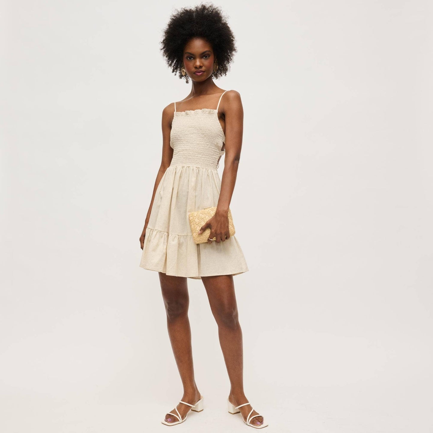 Samantha Woven Clutch Bag