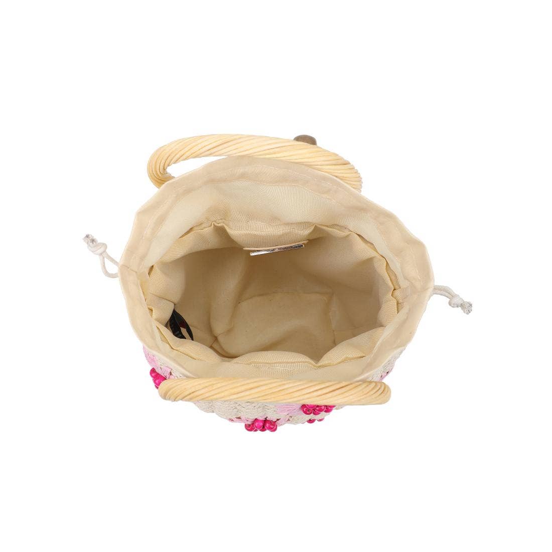 Emaline Pink Floral Satchel Bag