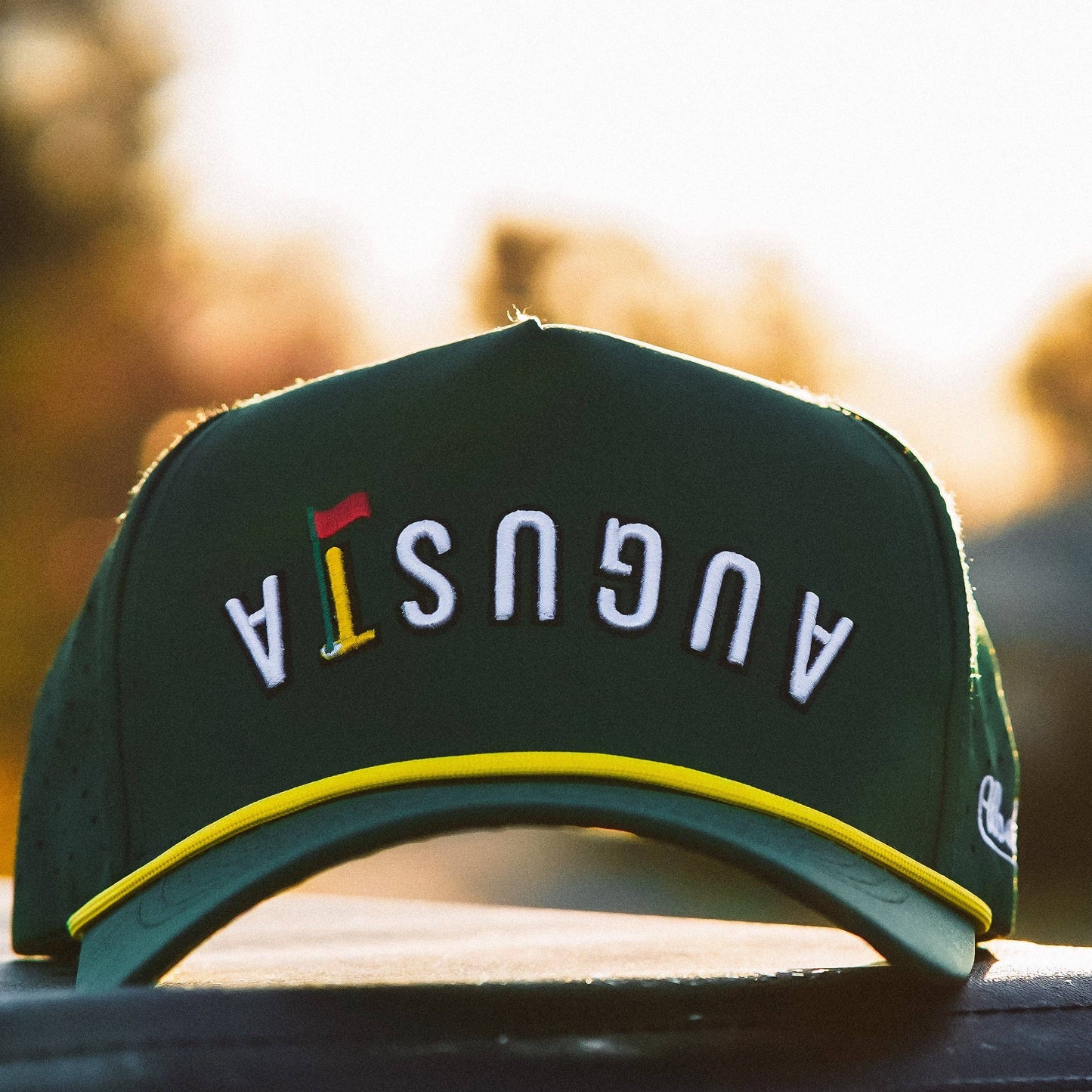 Green Augusta Rope Snapback Hat
