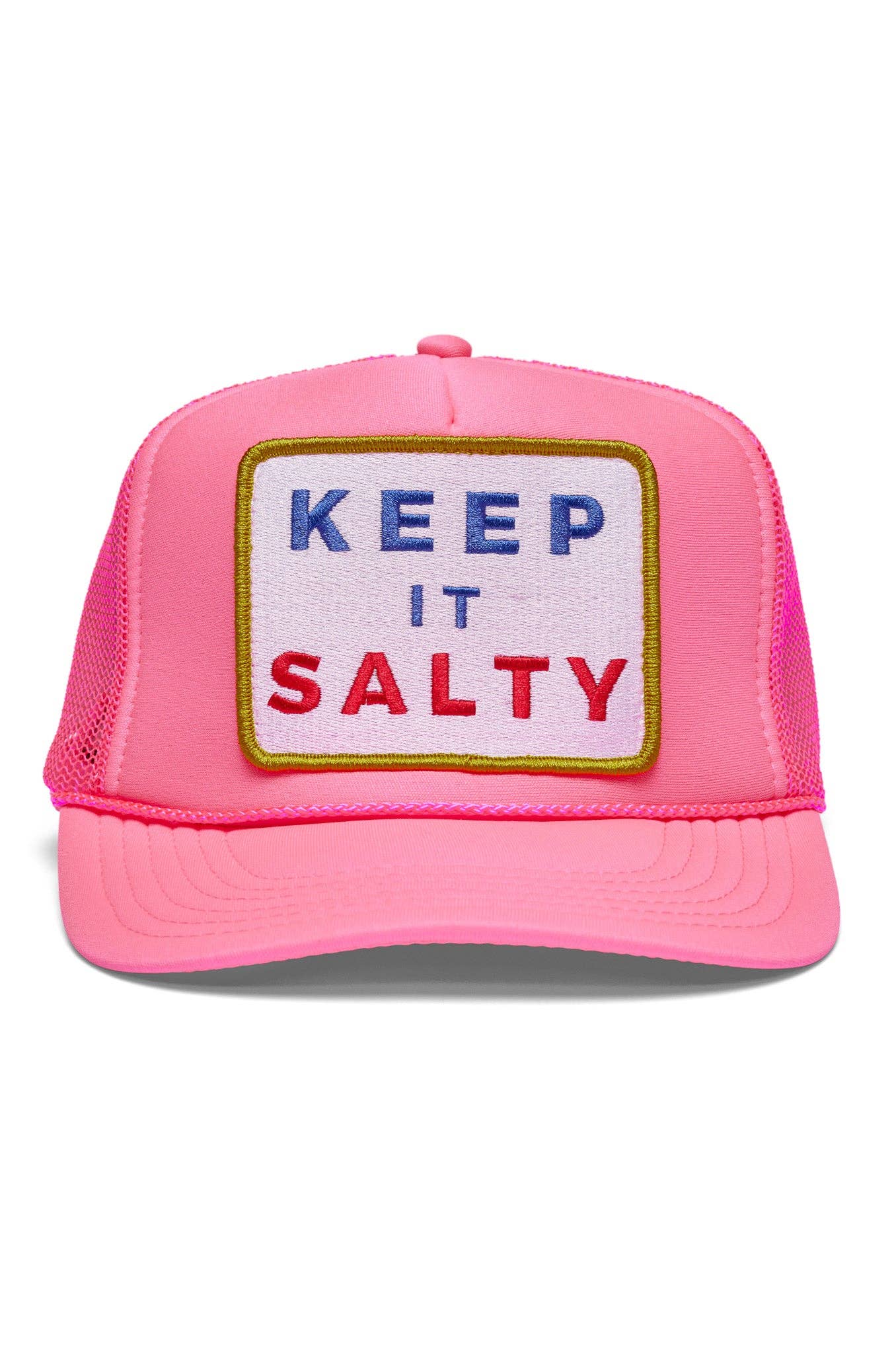 Casquette de camionneur Keep It Salty rose