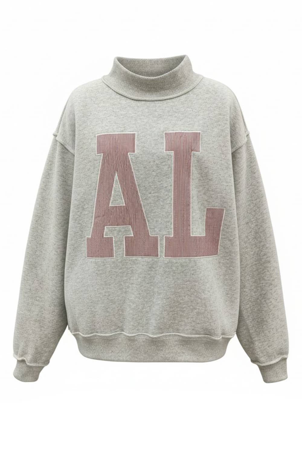 Alabama Saturday Oversized Mock-Neck Sweatshirt