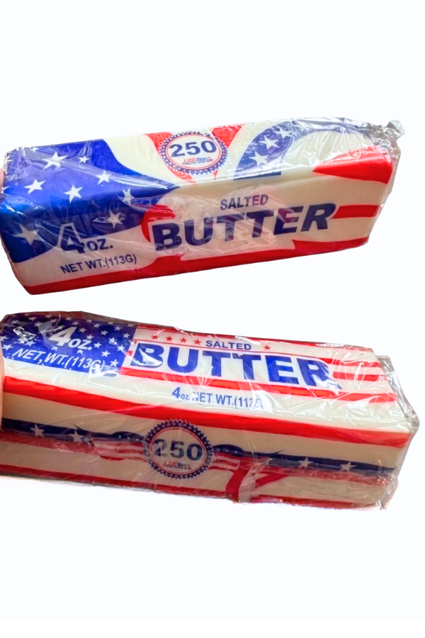 Red, White & Butter Patriotic Squishy Toy