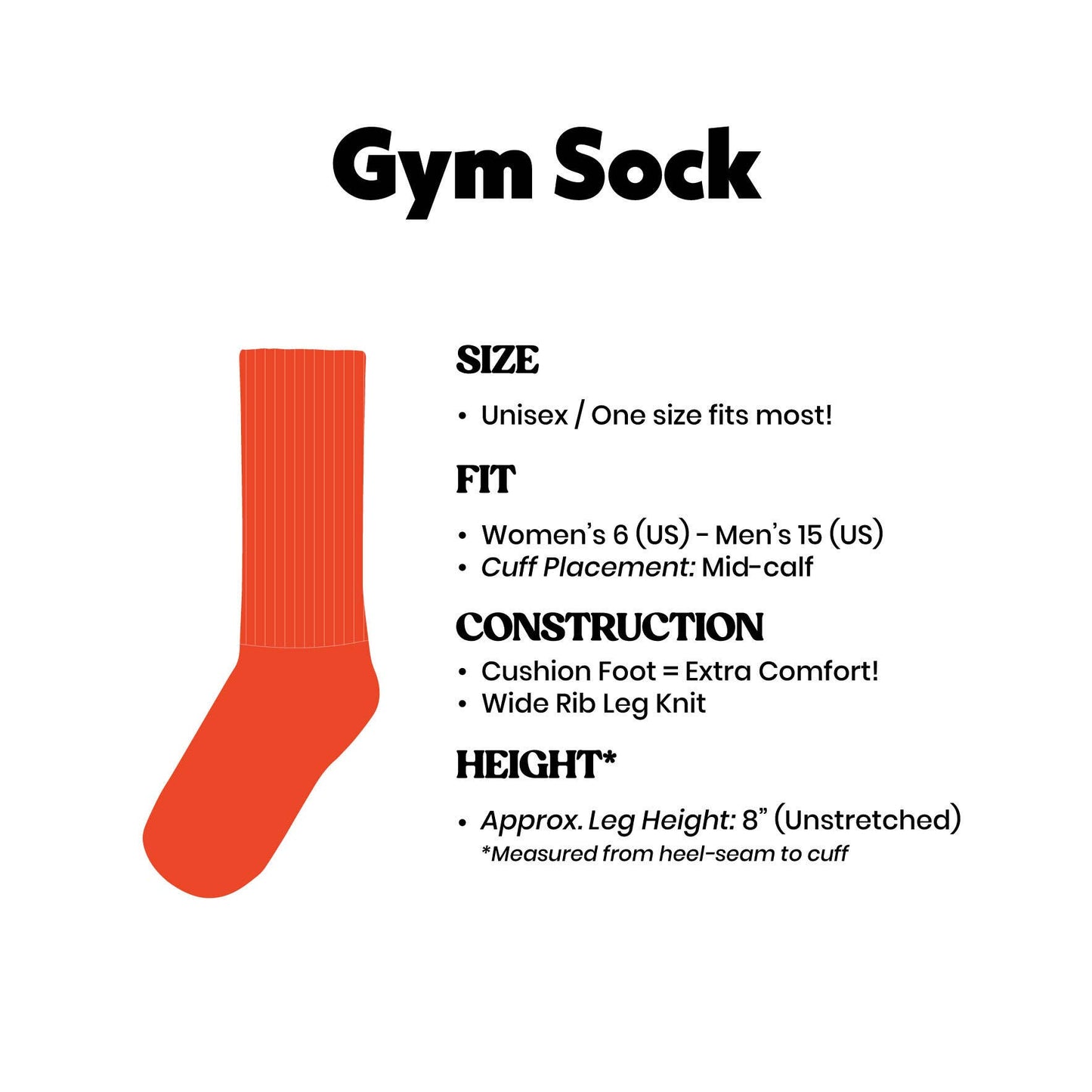 Cool Mom Gym Crew Socks