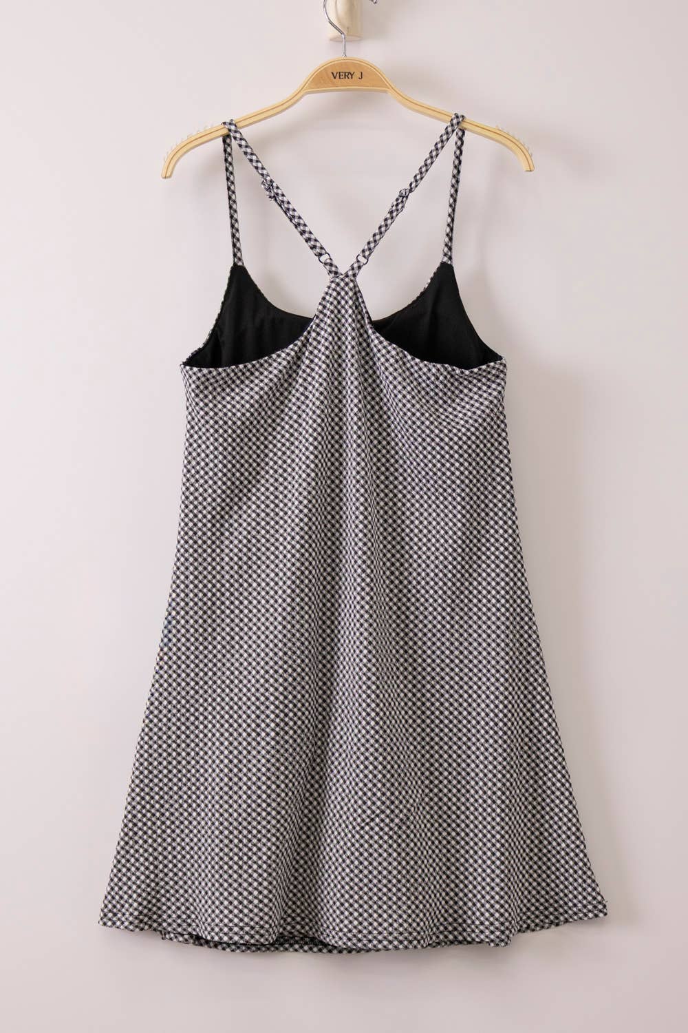 Game Point Checkered Athleisure Dress