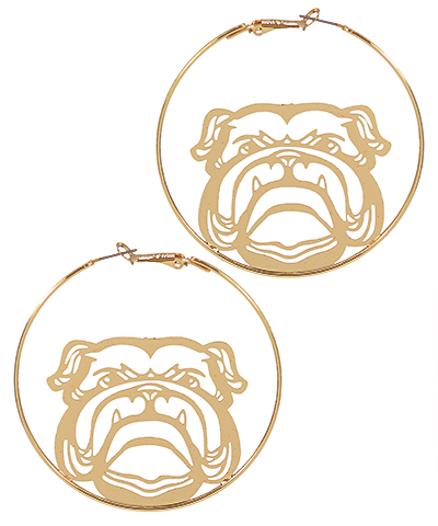 Hunker Down Hoop Earrings