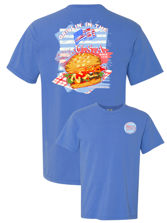 PREORDER: Grillin' In The USA Artisan Graphic T-Shirt