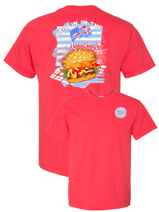 PREORDER: Grillin' In The USA Artisan Graphic T-Shirt