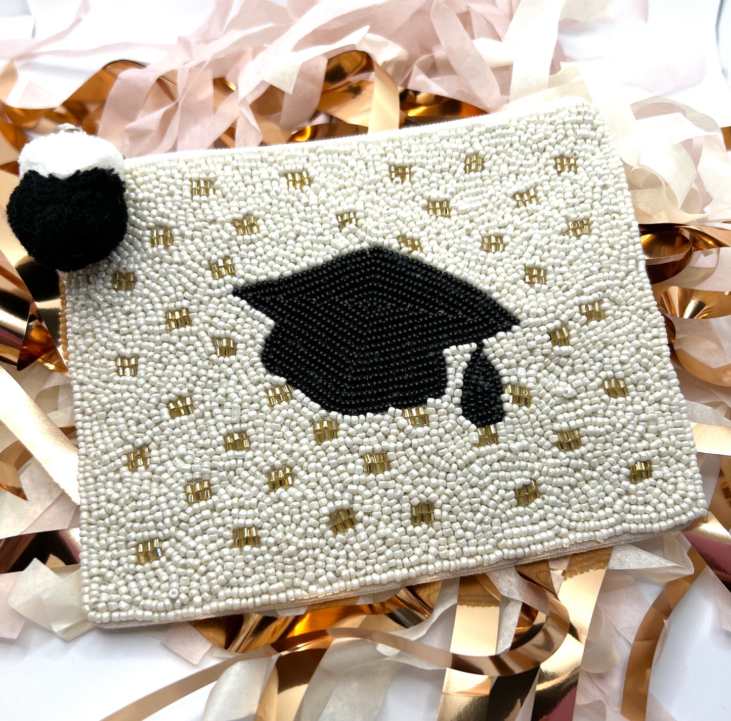 Graduation Cap Coin Pouch