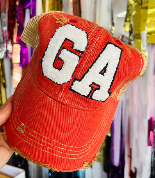 Judith March Varsity State Hat American Graham Apparel